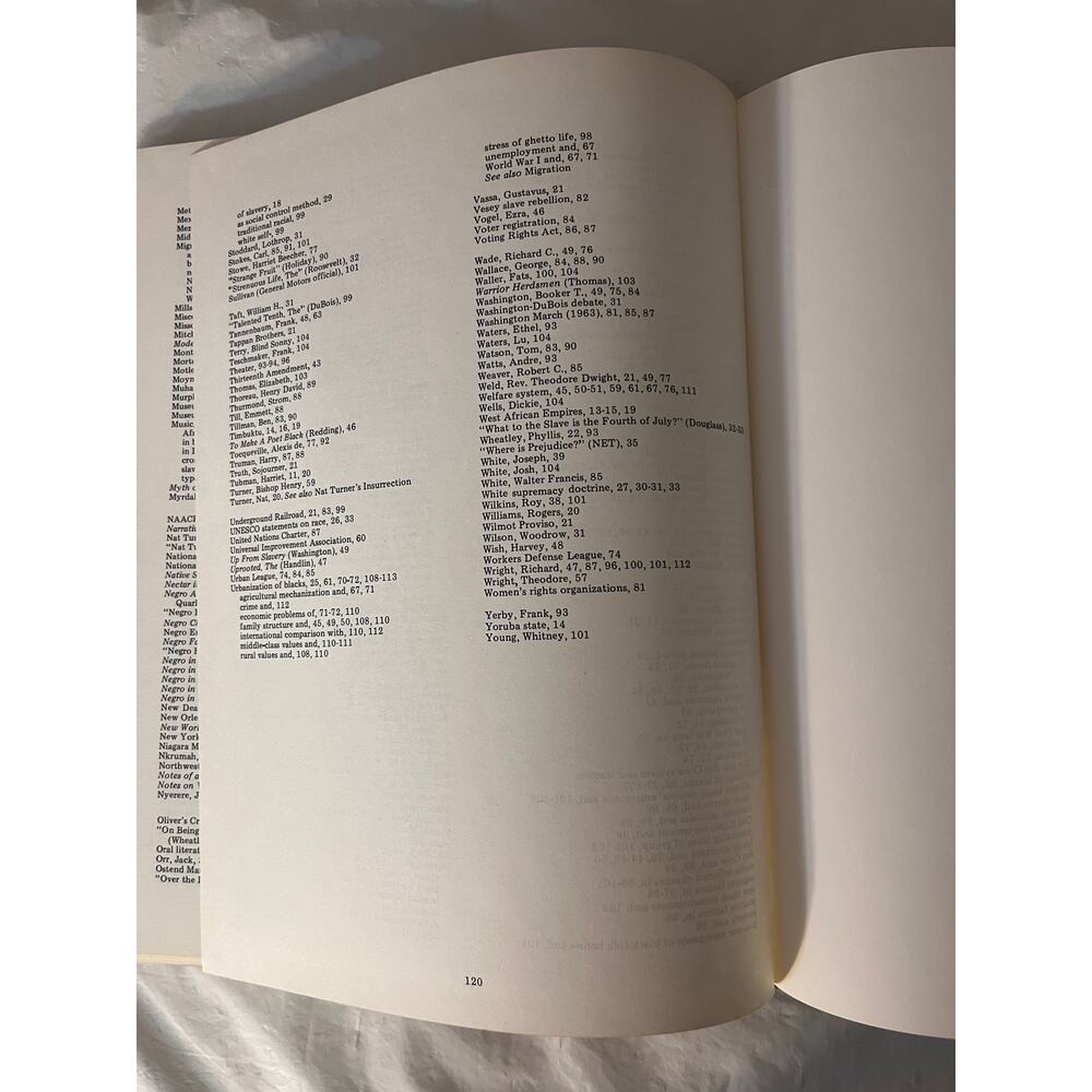 1972 History of Black Americans UFT Study Guide Black History Hardcover Book - Picture 12 of 16